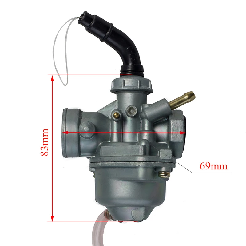 Фото Карбюратор в сборе 14 мм для Honda Monkey Mini Trail Z50 Z50A Z50R Z50J K3 K2 K1 K0 PZ14Q Карбюратор №4