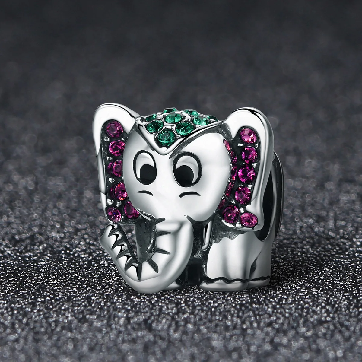 Бусины Starland Flying Dumbo, серебро 925 пробы, слон, сверкающие чешские бусины в виде животных, подходят для женщин, браслет, ювелирные изделия