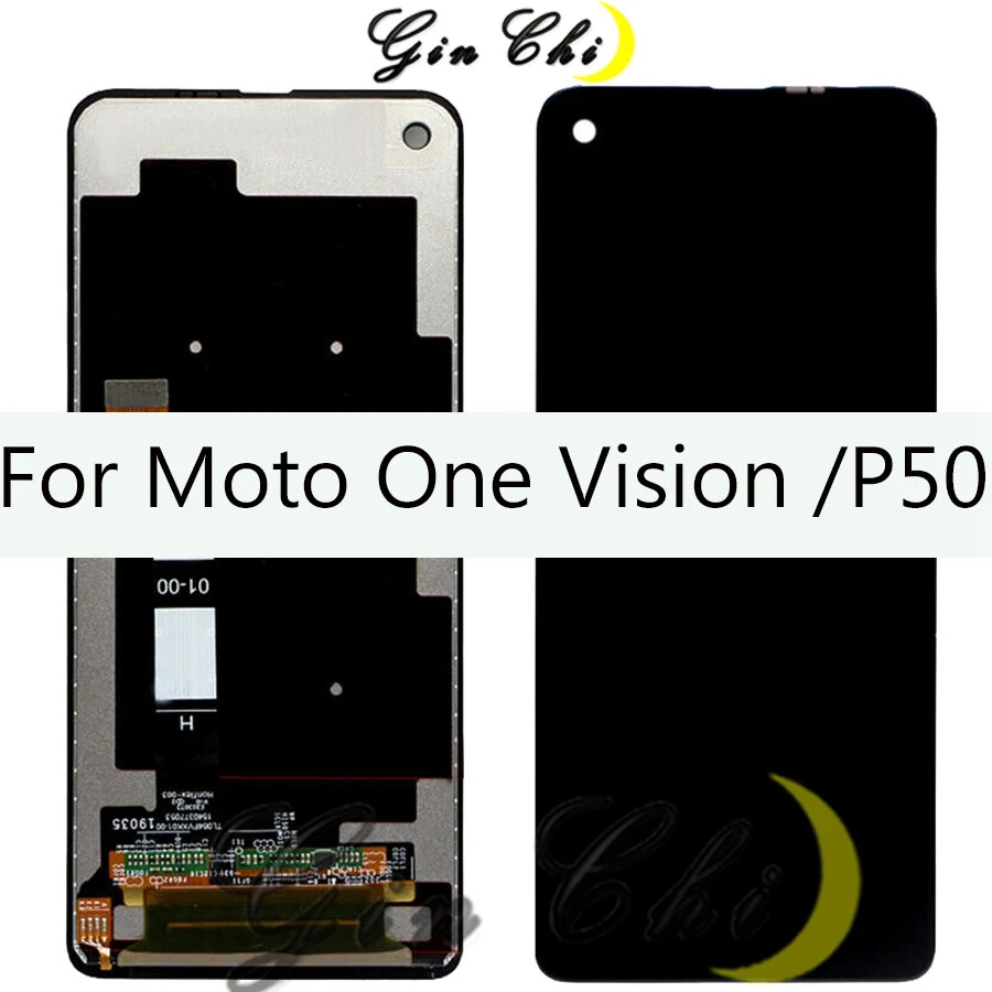 AMOLED для moto rola One Vision ЖК сенсорный экран дигитайзер p50 замена XT1970 1 ЖК|Экраны