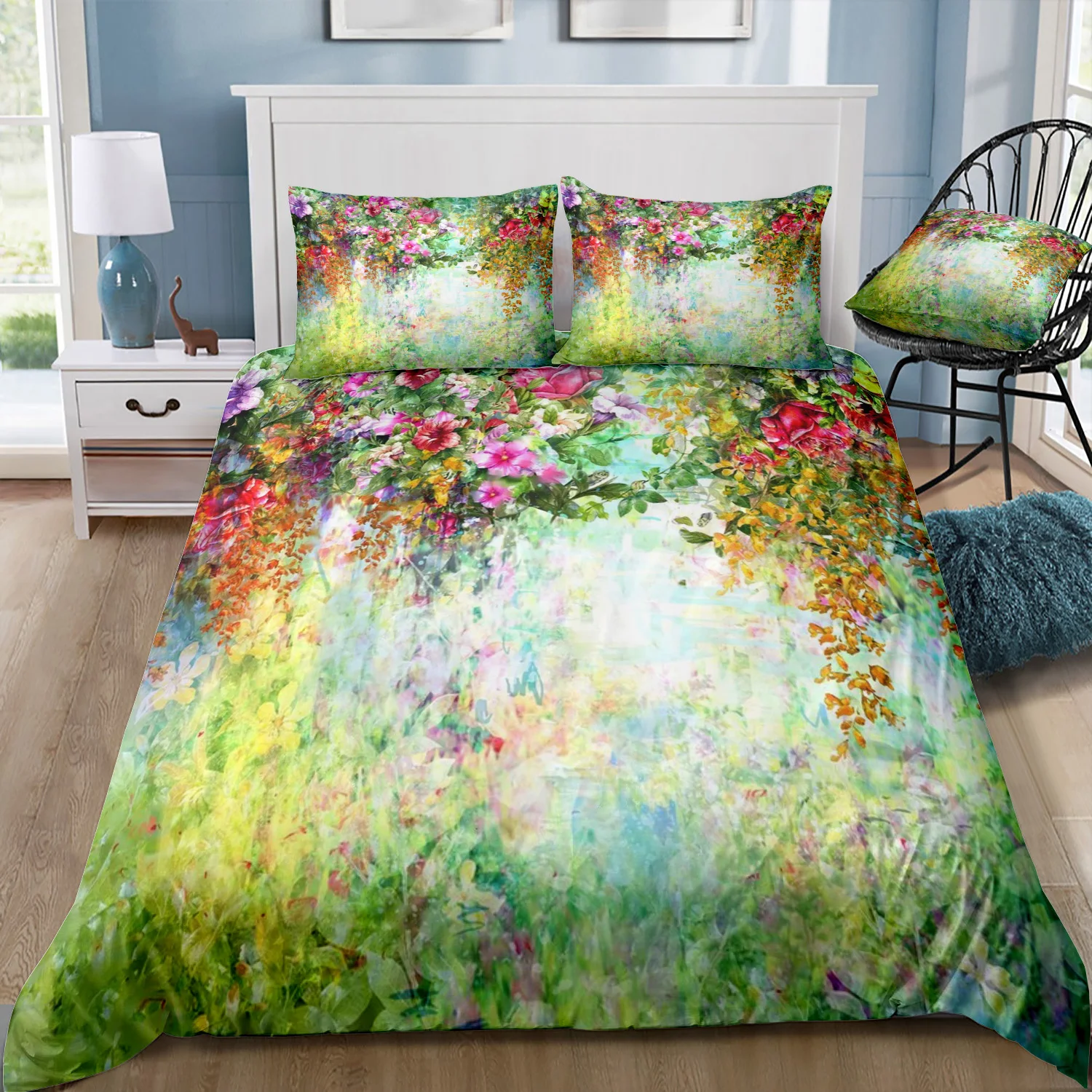 

Bedding Set 3d Cartoon Luxury Comforter Duvet Cover with Pillow Case 2/3pcs Kids Bed Set Size Twin Full Queen King