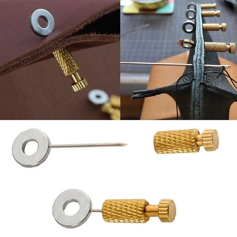 

Позиционирующий штифт для шитья из кожи, фиксированные Аксессуары швейные иглы ручные для самостоятельного изготовления, фиксация и зажим ...