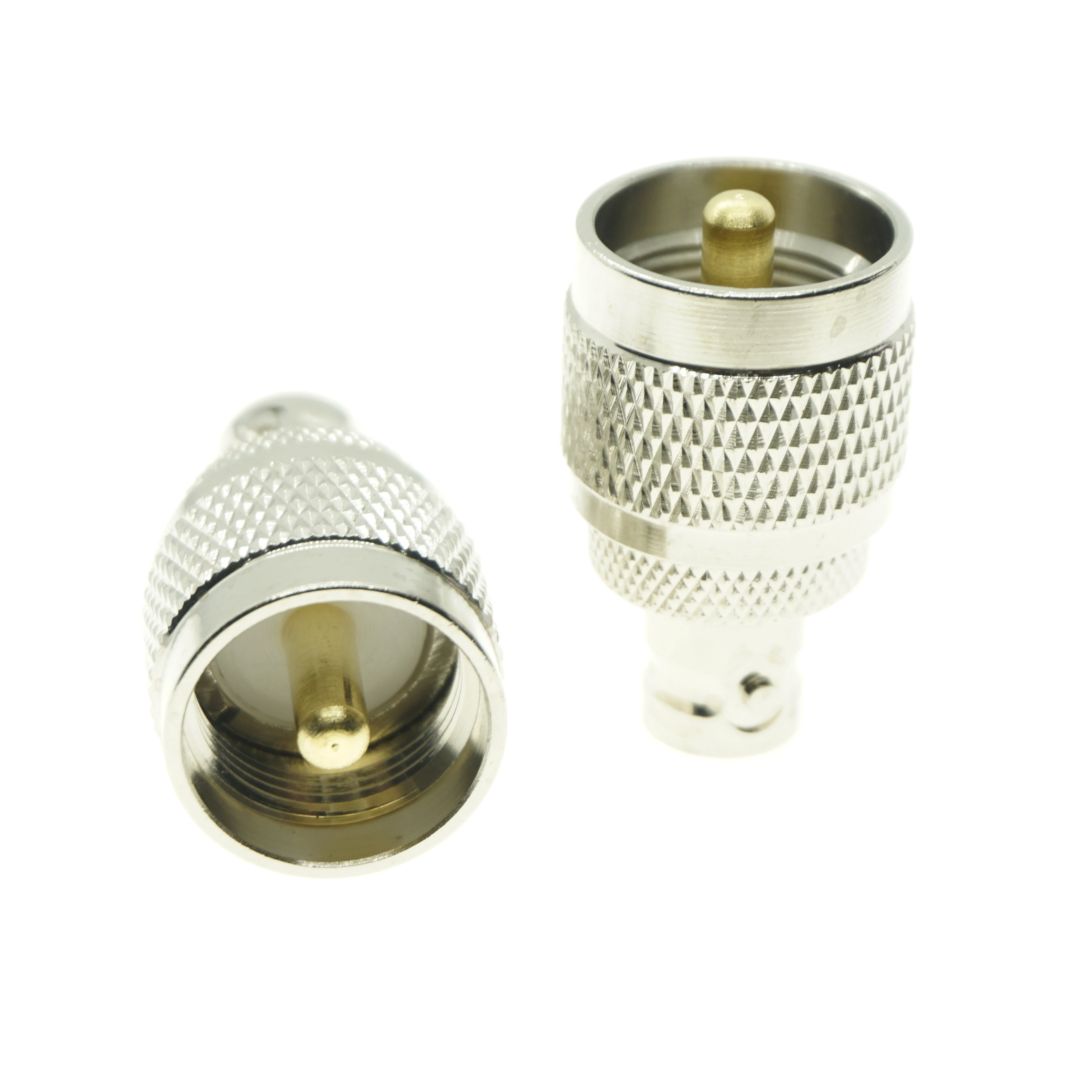 Разъем BNC Q9 к UHF PL259 SO239 разъем Female Male Jack никелированная латунь прямой Коаксиальный