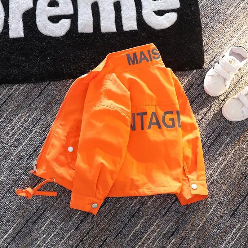 Куртка для мальчиков 1-10 лет осенняя повседневная в Корейском стиле |