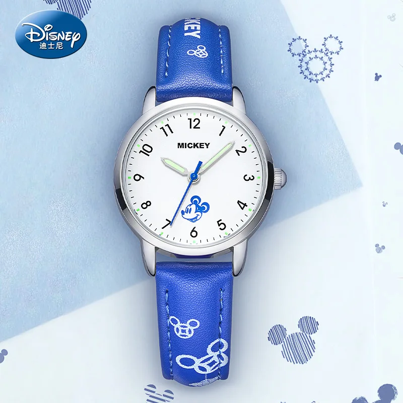 Часы наручные Disney для мальчиков и девочек брендовые оригинальные Кварцевые