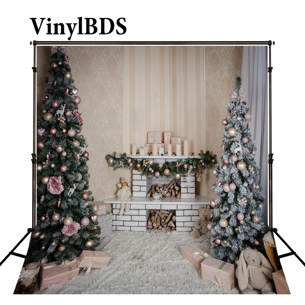 

VinylBDS Рождественский фон Семейные фоны Рождественская елка фоны белое одеяло фон Дети фон для студии