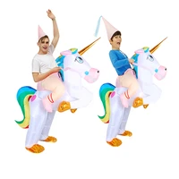 anime purim mascot unicorn inflatable costume halloween cosplay costumes christmas carnival party dress suit for adult kids