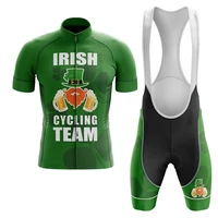 2022 irish cycling te cycling jersey set road mountain bike cycling clothing set mtb bicycle sportswear suit cycling clothes set