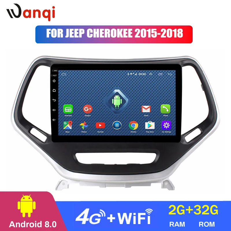 Автомобильный стерео радиоприемник Android 10 0 9 дюймов 2 + 32 ГБ 4G 3G Wi Fi сенсорный экран