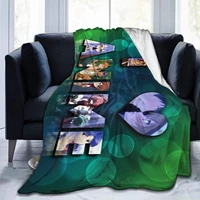 i love anime bed blanket for couchliving roomwarm winter cozy plush throw blankets for adults or kids