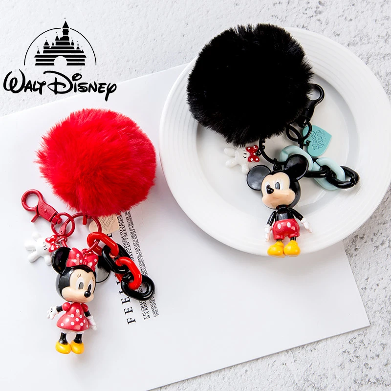 Микки Маус шарик с изображением Минни топ брелки для ключей сумка Подвеска