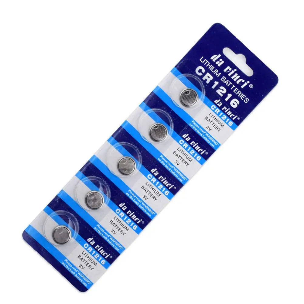 

ECR1216 CR1216 DL1216 BR1216 LM1216 5034LC 1216 Button Coin Cells Battery 25 Pcs 3V Button Coin Cell Battery Bulk Lot