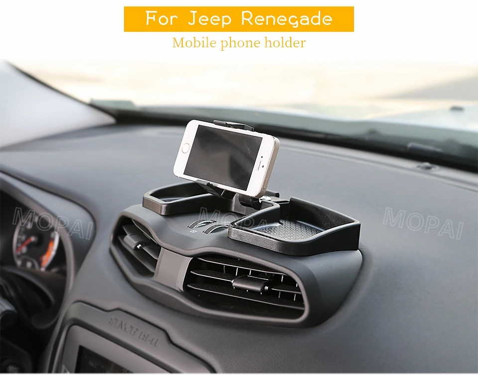 MOPAI Универсальный Автомобильный кронштейн для Jeep Renegade+ Автомобильный IPad держатель для мобильного телефона Подставка для Jeep Renegde+ автомобильные аксессуары