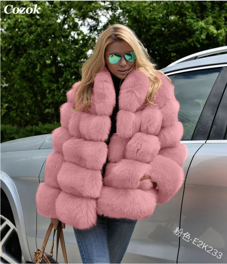 2021 New Style Stand Collar Real Fur Coat 100% Natural Fur Jacket Female Winter Warm Leather Fox Fur Coat High Quality Fur Vest enlarge