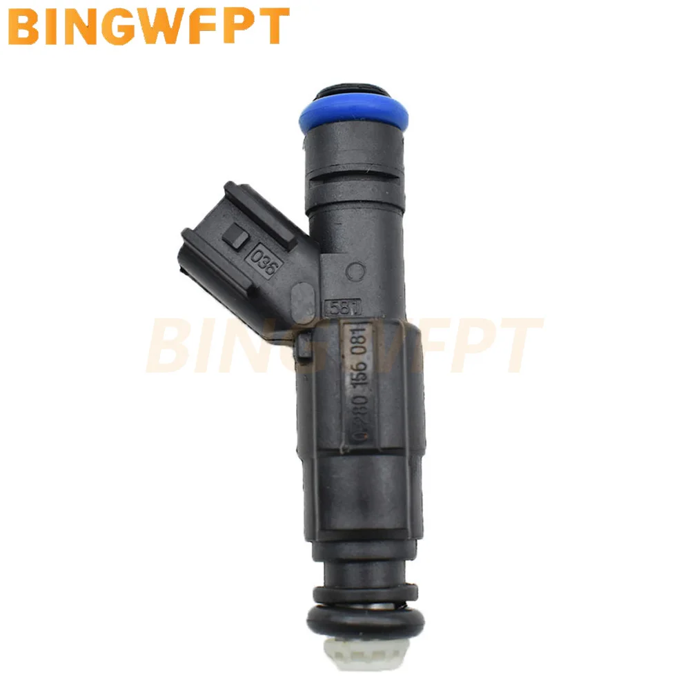 8X Топливная форсунка 0280156081 885176 12567905 для морской Mercruiser V8 350 MAG 5.0L 4.3L 6.2L