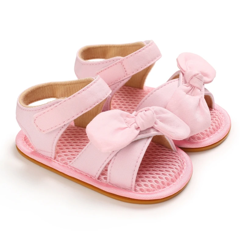 

Summer Baby Girl Sandals Newborn Infant Bowknot Shoes Soft Bottom Anti-slip First Walkers Cute Shoes Sandal 0-18M