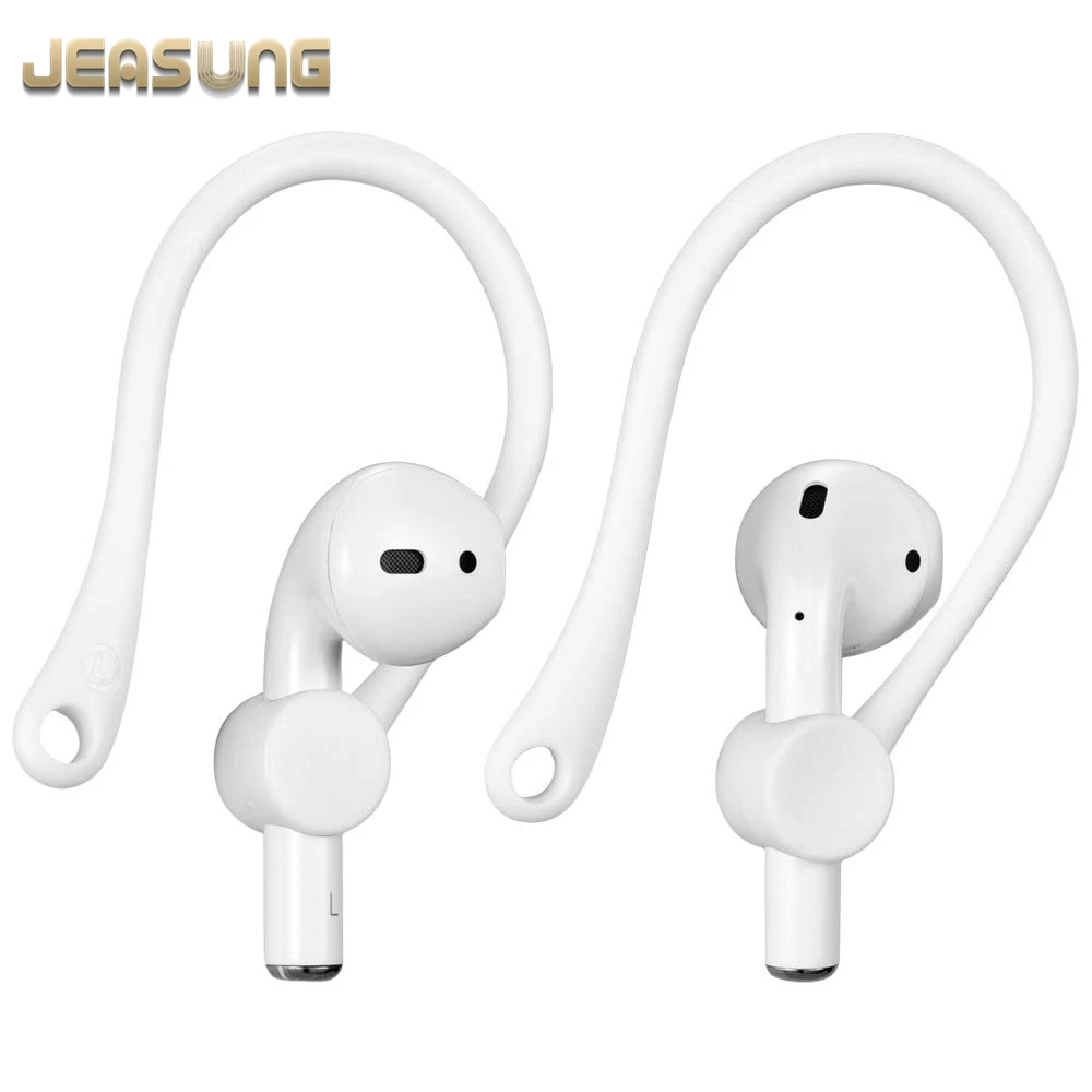 Силиконовые Ушные крючки s для Аксессуары AirPods чехол 1 и 2 Беспроводной наушников