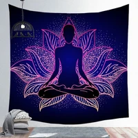 flower of life tapestry wallcovering sacred geometry cleanup top chakra energy tablecloth positive energy decoration painting