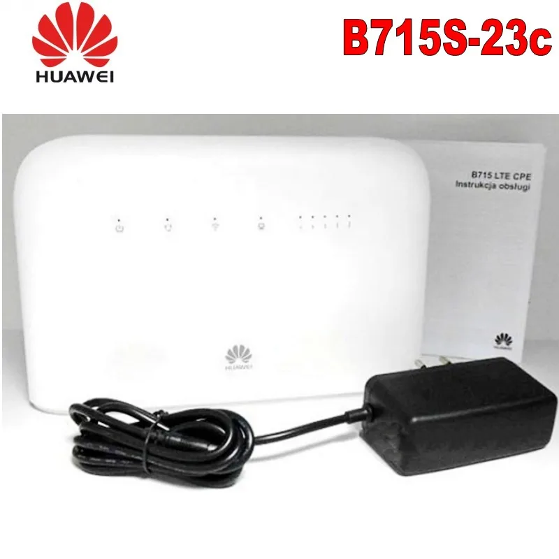 Оригинальный разблокированный Huawei B715s-23c LTE Cat9 450 Мбит/с 4 аппарат не привязан к