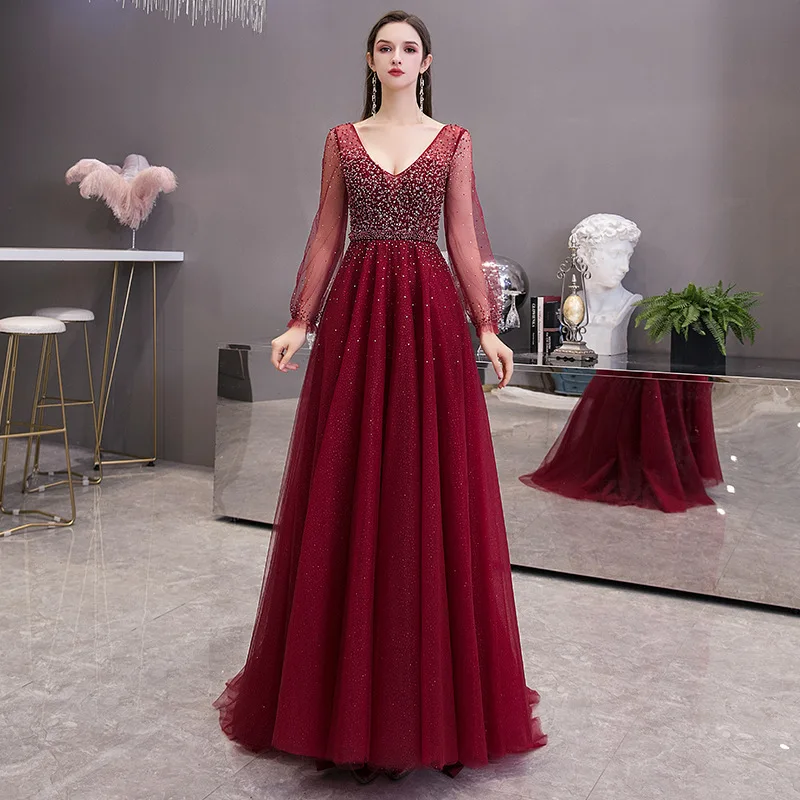 

YILIBER New simple wedding dress backless sleeveless design chiffon lace bride dresses princess dress plus size tailor-made