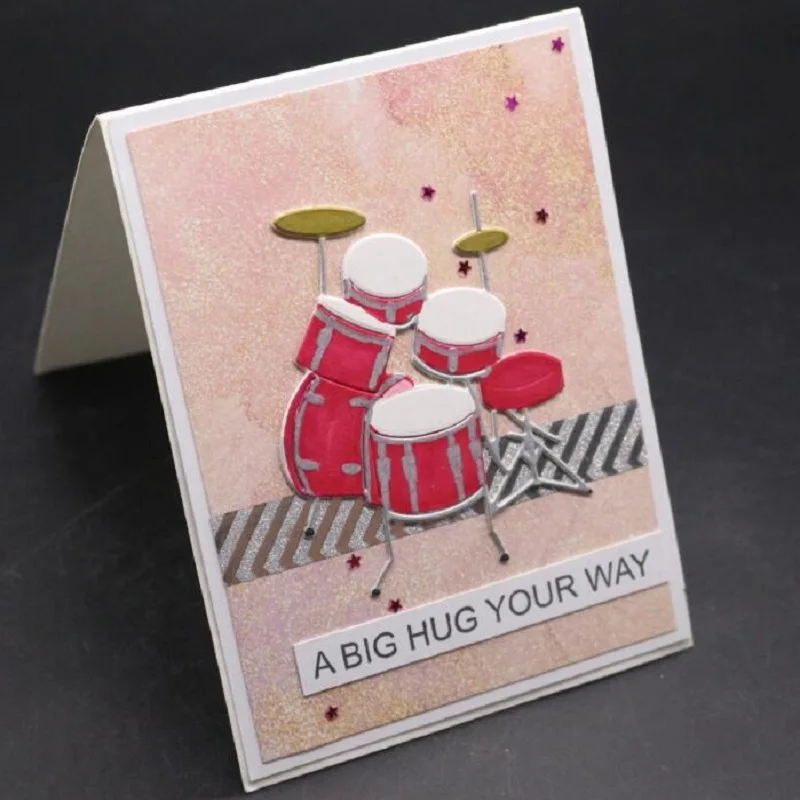 Металлический барабан режущие штампы для рукоделия скрапбукинг албум фото