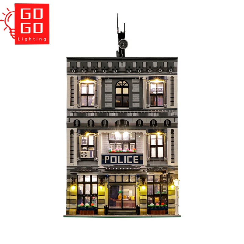 

GOGOMOC Brand LED Light Up Kit ,The Accessory Of Lego 10278(Not Model )