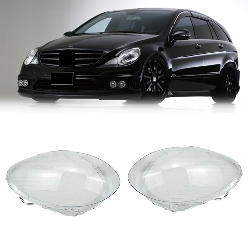 

Car Front Headlight Lens Cover Shell Fit for Mercedes-Benz W251 R350 R500 2006-2008