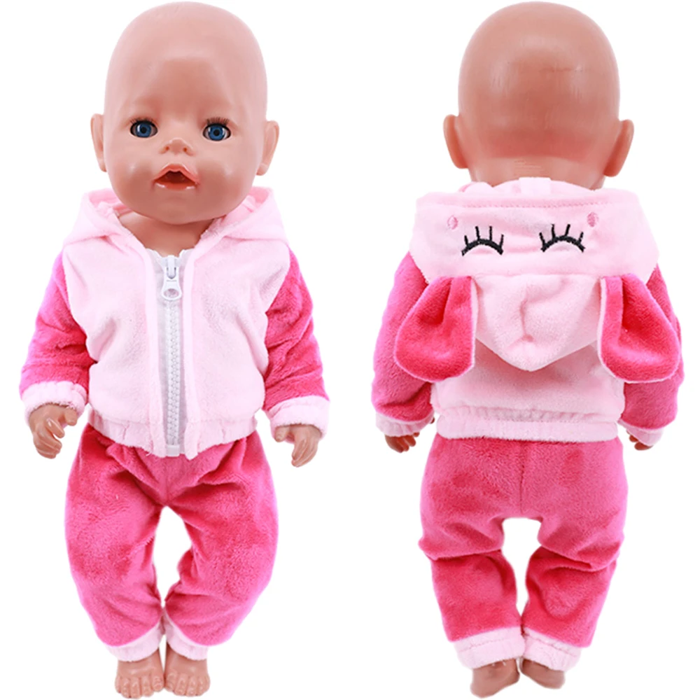 For 18 Inch American Doll Girl Toy 43 Cm Born Baby Clothes A