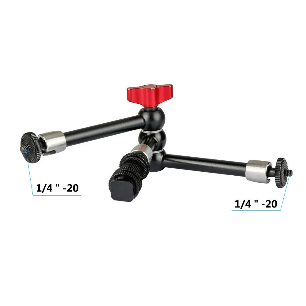 

New 11" Articulating Magic Arm 3pcs Arms & Shoe Mount for Camera Monitor Rig