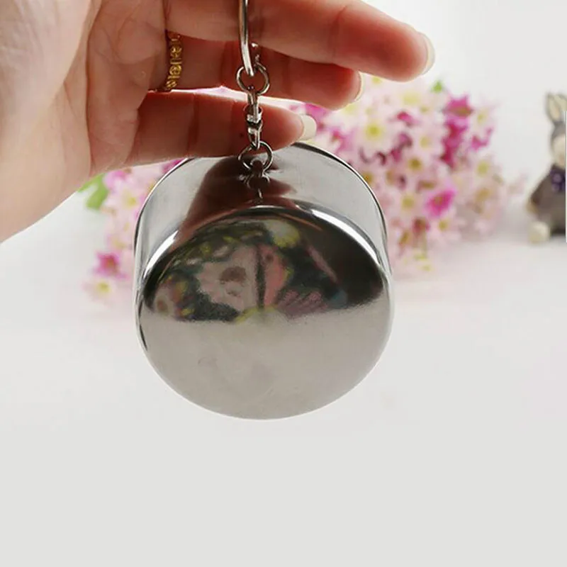 Походная Складная чашка Мультитул портативная дорожная кружка из нержавеющей