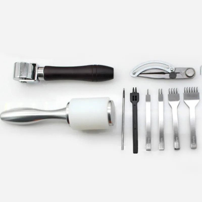 43 шт. инструменты для штамповки кожевенного ремесла с поворотным ножом