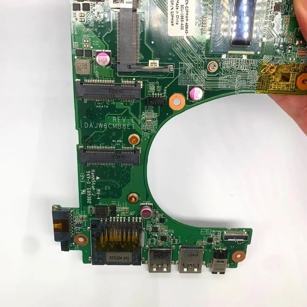 

The original laptop motherboard is suitable for Dell Vostro 14-5470 5439 v5470CN-00PG1M 002DY8 DAJW8CMB8E1 With i3 CPU + GT740M