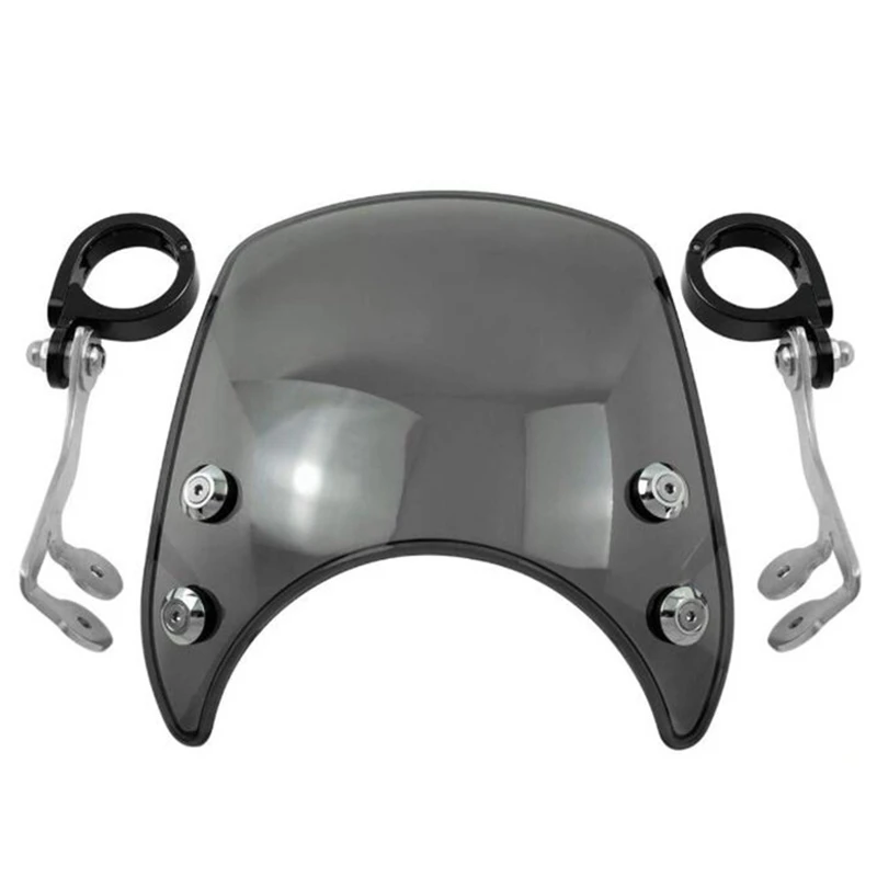 Лобовое стекло мотоцикла Windsn ветровой отражатель круглая фара для Sportster 883 XL883 1200