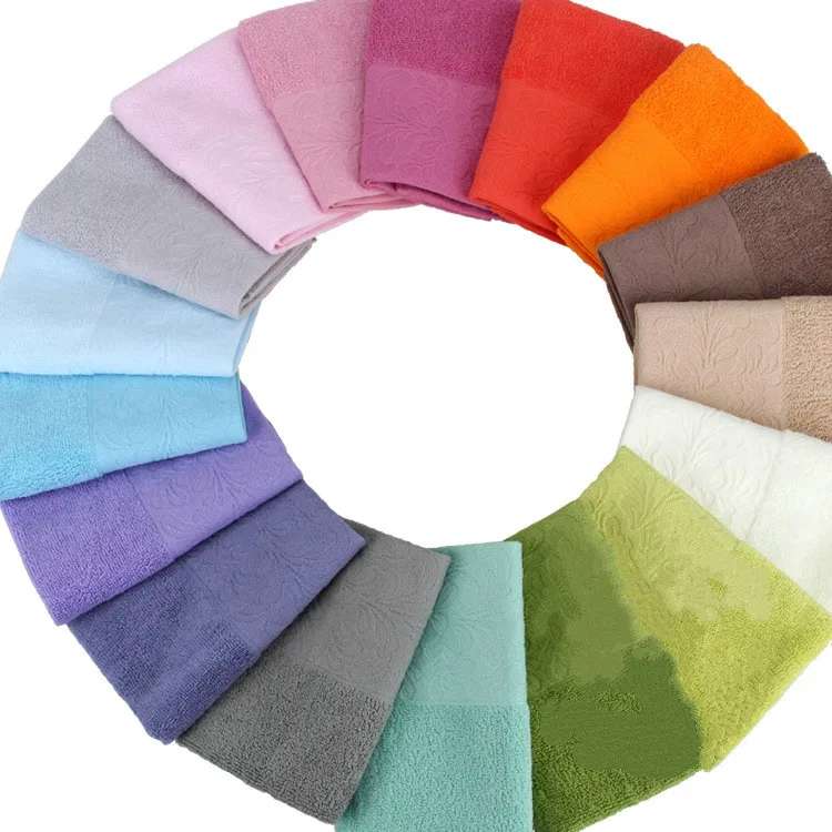 Однотонное благородное полотенце для лица мягкий и удобный материал защищает