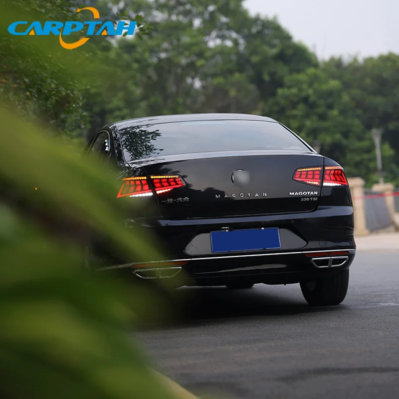 Автомобильный Стайлинг фонарь задние фонари для VolkswagenPassat B8 2017 - 2019 задний LED DRL +