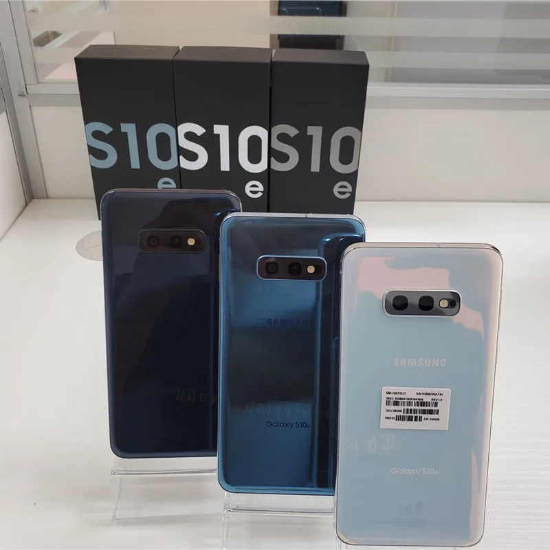 Оригинальный сотовый телефон Samsung Galaxy S10e с двумя Sim-картами G9700 G970FD 【 99% Новый
