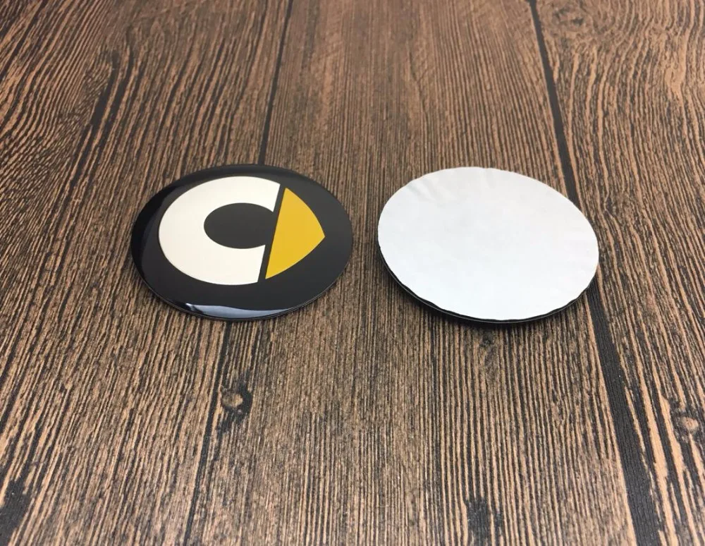 4 шт. автомобильные аксессуары умные наклейки автомобильная эмблема значок на