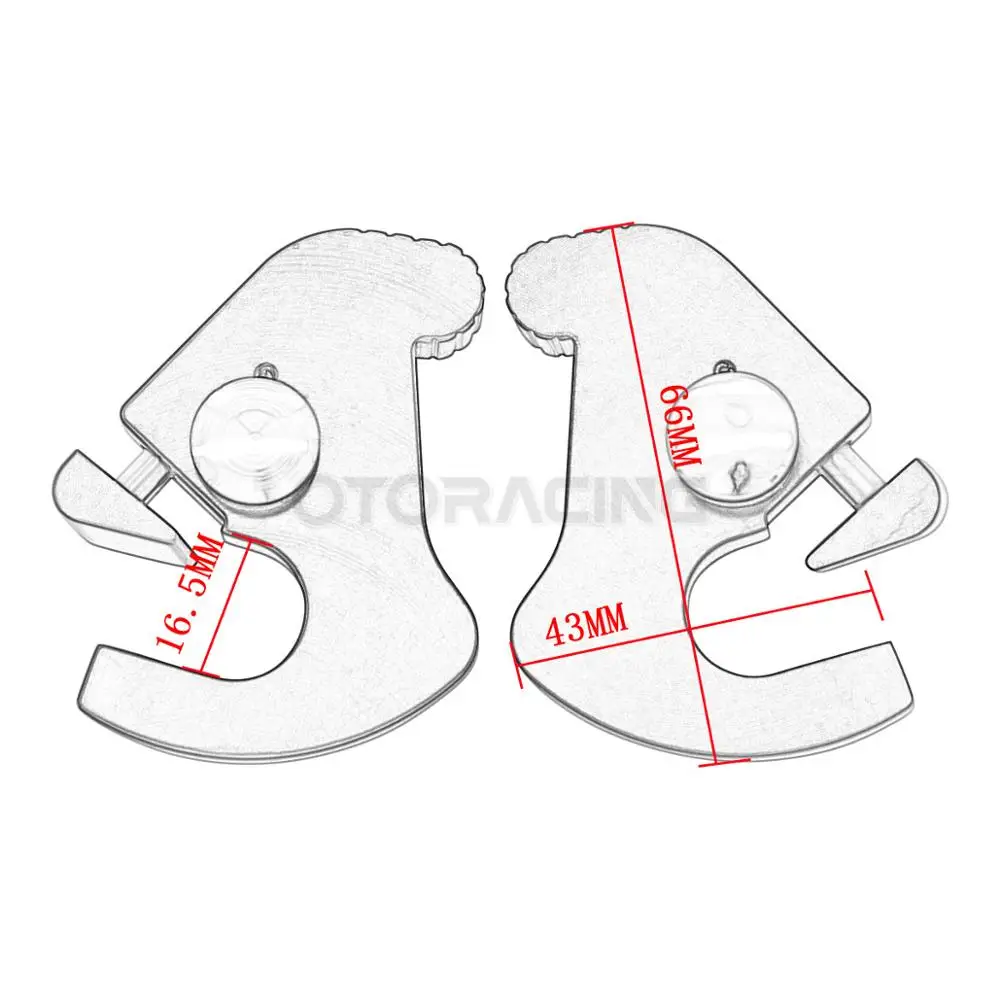 Съемная вращающаяся стойка для бара док защелка комплект Harley Sportster Touring Road King Electra