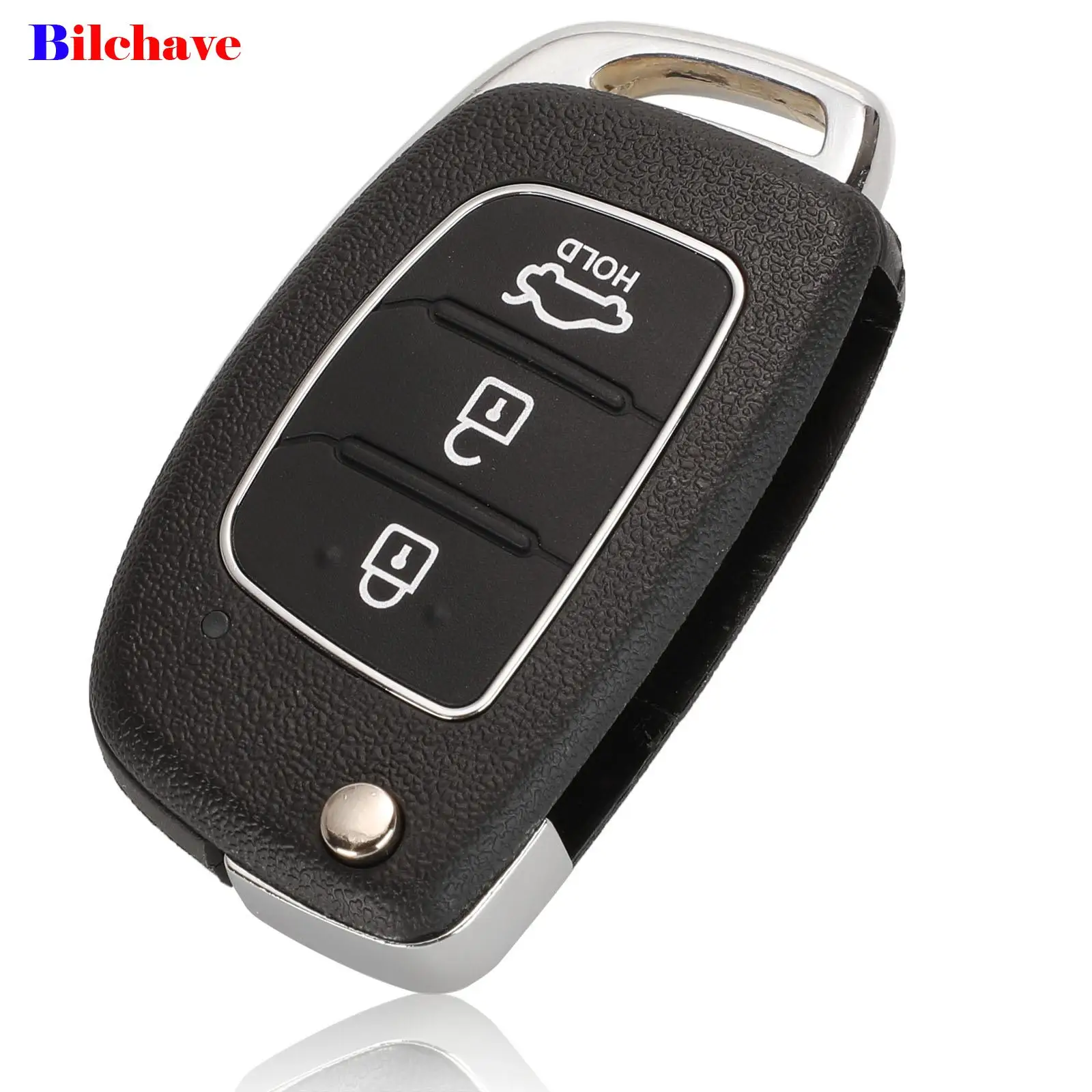 Jingyuqin 3/4 кнопки для Mistra Hyundai Elantra Accent Ix35 IX45 I30 Solaris Tucson I20 Santa Fe Fob Flip Remote Car Key Shell