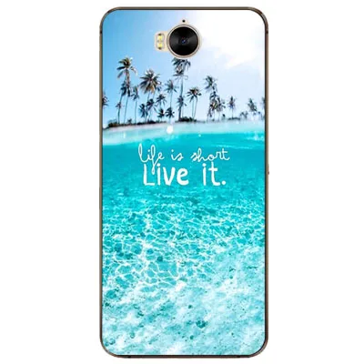 Soft TPU Rubber Matte Cover Case For Huawei Nova Young Mya L41 L11 Colorful Shield Y5 2017 Top Quality | Мобильные телефоны и