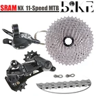 Набор скоростных велосипедных компонентов SRAM NX, 1x11, 11S, комплект для горных велосипедов, рычаг переключения передач, задний переключатель передач, кассета и цепь