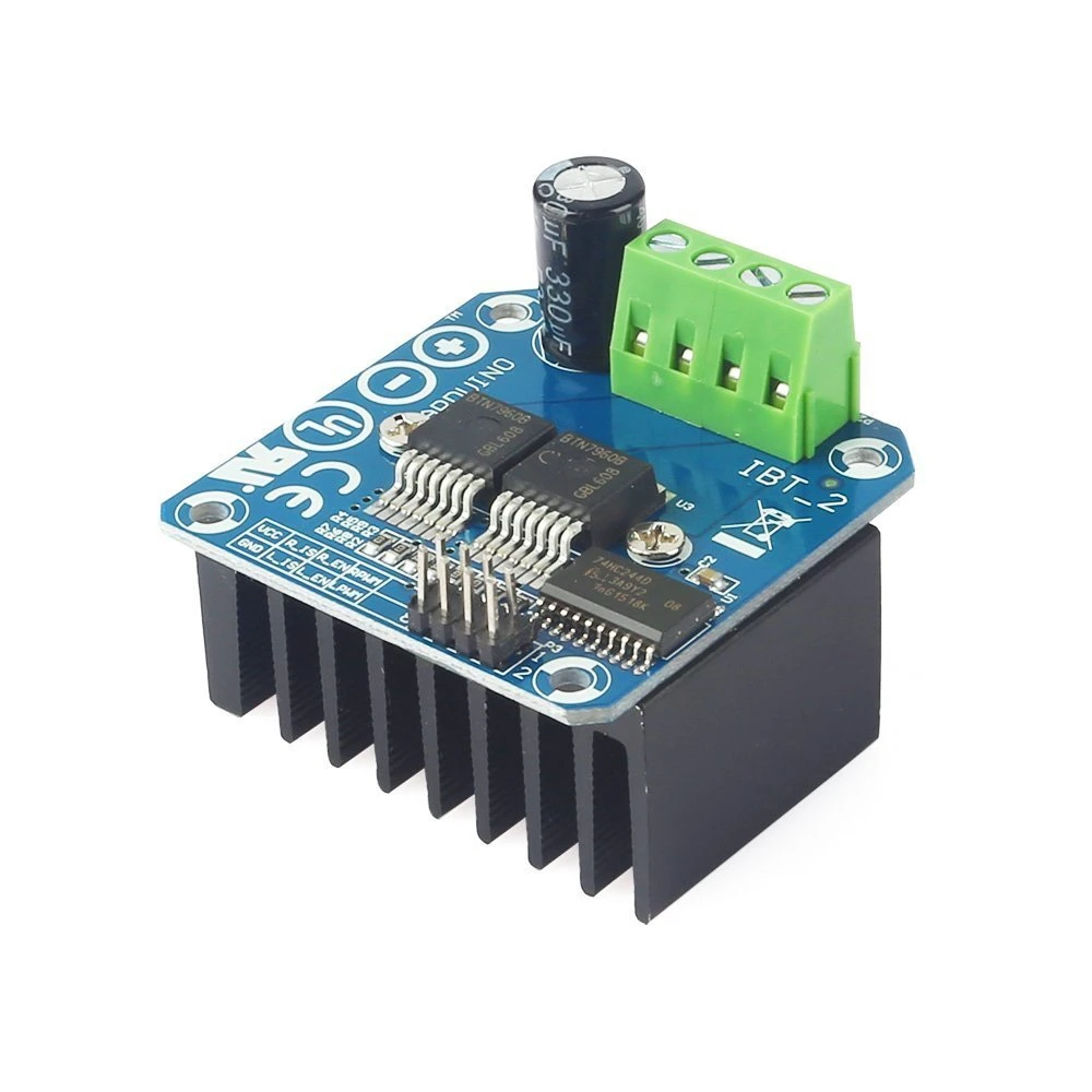 Двойной модуль драйвера шагового двигателя BTS7960 BTS7960B DC 43A PWM H-образный мост для