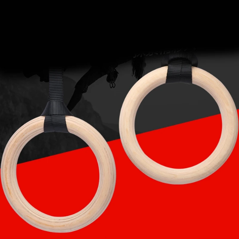 

Birch Rings, Fitness Rings, Gymnastics Rings, Beech Wood for Fitness, Cross Training Strength Training