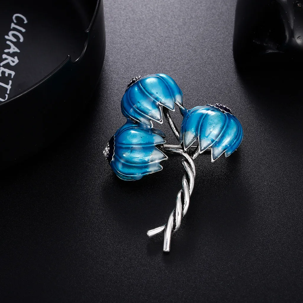 Броши разных форм цветок эмалевый металлический значок воротник Свадебная