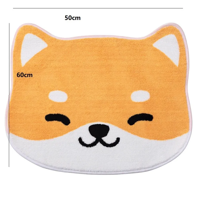 Коврик для входной двери в ванную комнату нескользящий коврик с мультяшным котом