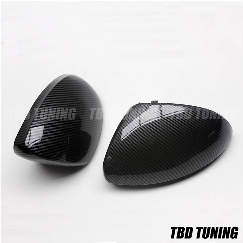 Карбон Зеркало Обложка для Volkswagen VW Tiguan Sharan зеркало заднего вида Cover2009 2010 2011 2012 2013