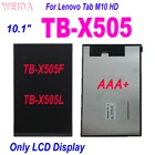 10,1 дюймовый дисплей для Lenovo Tab M10, HD TB-X505 X505, ЖК-дисплей для Lenovo TB-X505F LCD, замена только ЖК-дисплея