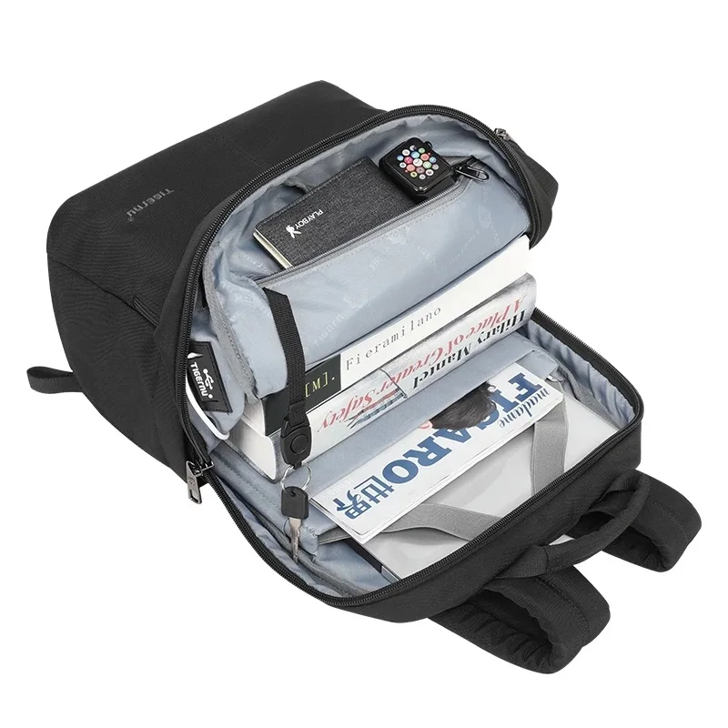Рюкзак Tigernu 2021 Новая мода рюкзак для мужчин 4.0A USB зарядка 15 6 дюймовый ноутбук