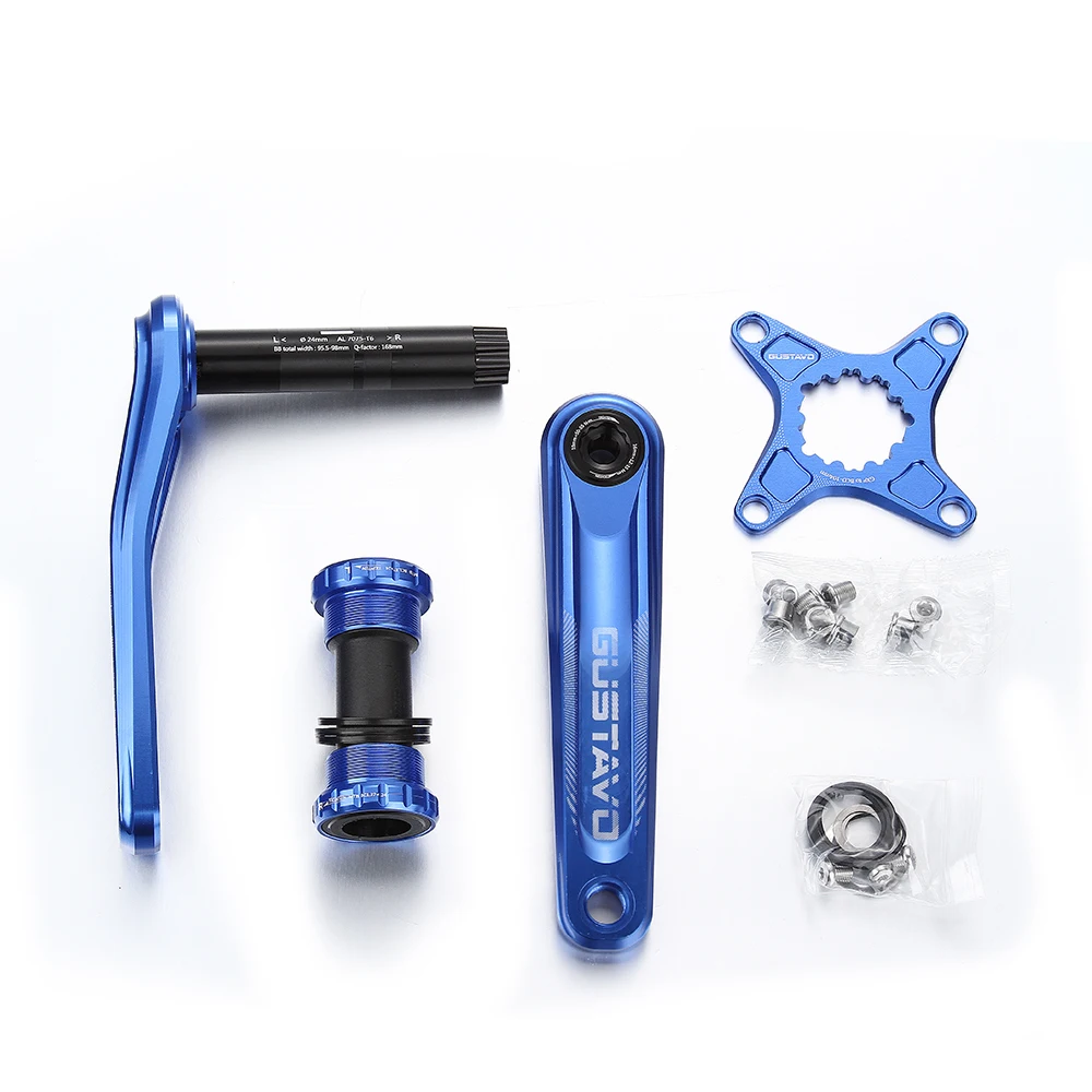 GUSTAVO MTB GXP до 104BCD велосипедный Кривошип горный 170/175 мм | Спорт и развлечения