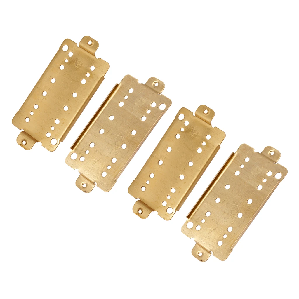 Набор из 4 52 мм электрической гитары двойной катушки пикап Humbucker Baseplate