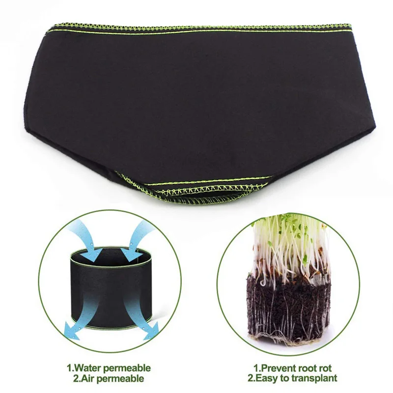 Сумка для выращивания растений 3 галлона | Дом и сад